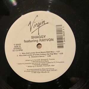 Virgin Vinyl Record by Shaggy featuring Rayvon dancehall reggae Sean Paul